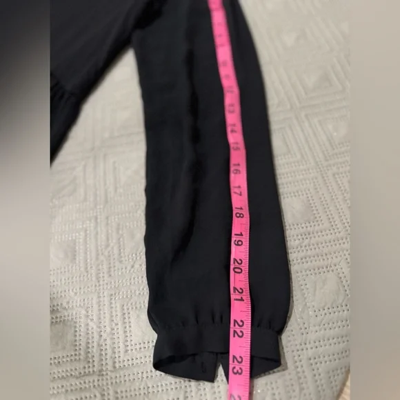 Monki Black Long Sleeve Dress, light weigh , - Picture 9 of 10